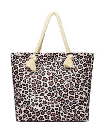 Art Flower Pattern Beach Bags For Women, Beach Bag Tote Waterproof Sandproof, Beach Bags For Women (Color: Black)