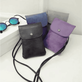 OLD WORLDLY CHARM Crossbody Bags In Matt Dusty Finish (Color: Blue)